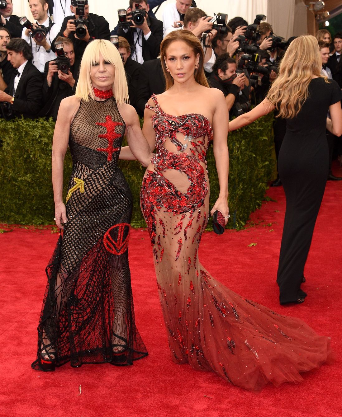 Donatella Versace and JLo<br/>
